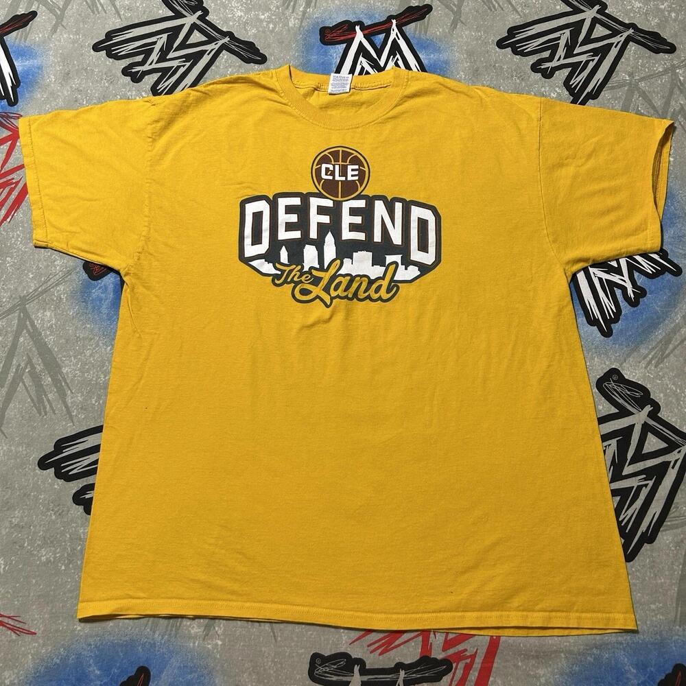 Cleveland Cavaliers Defend The Land Cavs Mens 2 T-Shirt
